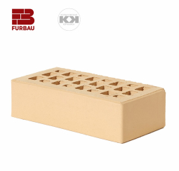 Кирпич лицевой керамический «Айвори» пустотелый одинарный