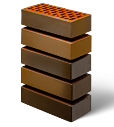 Кирпич лицевой керамический «Флэш-обжиг» пустотелый утолщенный