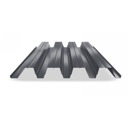 Профнастил H-75 RAL 7024 мокрый асфальт 0,7 мм