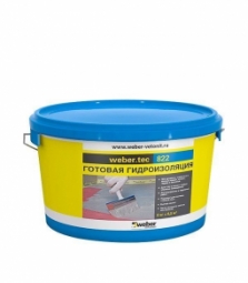 Гидроизоляция Weber.tec 822 высокоэластичная серая 8кг
