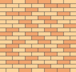 Кирпич лицевой керамический «Бавария 12» «Барселона, Пальмира» пустотелый одинарный