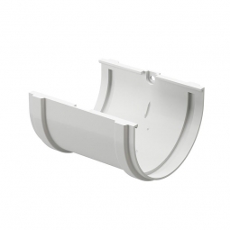 Соединитель желобов Docke Standard / Dacha белый