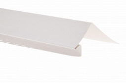 Планка околооконная Альта-Профиль Блокхаус Белый 3000