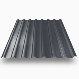 Профнастил МП-20 Vimatt двухсторонний RAL 9005 черный 0,45 мм