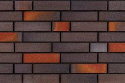 Кирпич лицевой керамический Тайга Вулканы «Древний Огонь» пустотелый одинарный