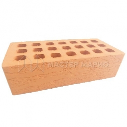 Кирпич лицевой керамический «Соломенный» «Рельеф» Евро пустотелый одинарный