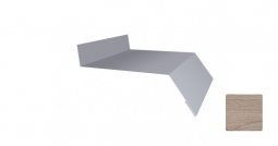 Отлив оконный Первая Кровельная 250 (декоративно-полимерное покрытие) 3м светлый орех