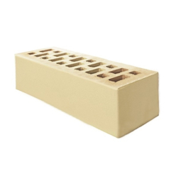 Кирпич лицевой керамический «Ваниль» пустотелый Евро 0.7 НФ