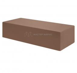 Кирпич лицевой силикатный «Шоколад» полнотелый Евро 0.7НФ