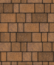 Тротуарная плитка Поревит Старый город Арабская ночь, 80 мм 3 плиты