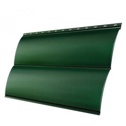 Металлосайдинг Первая Кровельная «Бревно» полиэстер 0.5мм зеленый