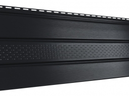 Софит Ю-Пласт Pro Графитовый с частичной перфорацией