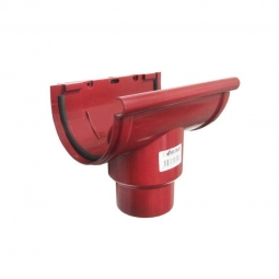 Воронка желоба Технониколь (Verat) Красная (125х82 мм)