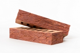 Кирпич лицевой керамический Альберо Рубин пустотелый Евро «половинка»