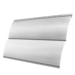 Металлосайдинг Первая Кровельная «Бревно» полиэстер 0.45мм белый