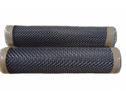 Сетка рабица d=2.5 мм, ячейка 50x50 мм, 1,5х10,0 м черная