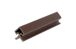 Угол внешний для фасадной панели Nusadua 3D CO-EX 57х57х3600 мм Chocolate mix