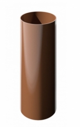 Труба водосточная Технониколь (Verat) Коричневая (125х82 мм), 2м