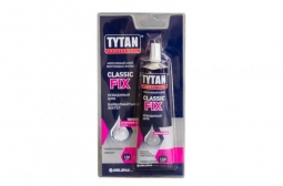 Клей монтажный Tytan Classic Fix 100 мл прозрачный в шоу-боксе