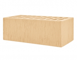 Кирпич лицевой керамический Имбирь «Утес» пустотелый утолщенный