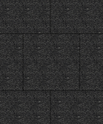 Тротуарная плитка Поревит Квадрат Мрамор Черный 500х500х60 мм