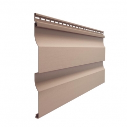 Сайдинг Docke Premium Корабельный брус D4.5D Капучино