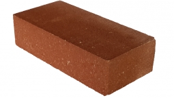 Кирпич лицевой силикатный Красный полнотелый одинарный