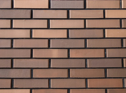 Кирпич лицевой клинкерный «Коричневый» пустотелый Евро 0.5НФ
