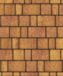 Тротуарная плитка Поревит Старый город Каир, 60 мм 3 плиты