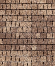 Тротуарная плитка Поревит Абрис Гранит Хаски60 мм 5 плит