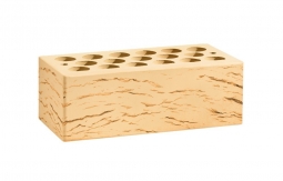 Кирпич лицевой керамический Солома «Галич» пустотелый полуторный