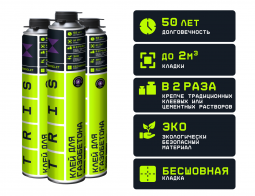 Клей для газобетона TriS Тermolit (1000 мл)