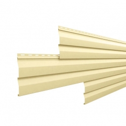 Металлосайдинг Первая Кровельная «Корабельная доска» полиэстер 0.4мм бежевый