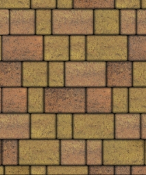 Тротуарная плитка Поревит Старый город Гранит Саванна 60 мм 3 плиты