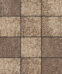 Тротуарная плитка Поревит Квадрат Гранит Хаски 300х300х60 мм
