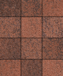 Тротуарная плитка Поревит Квадрат Гранит Клинкер 300х300х60 мм