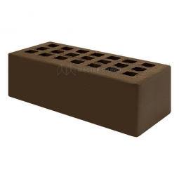 Кирпич лицевой керамический «Шоколад» пустотелый утолщенный
