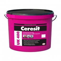 Клей Ceresit UK400 для текстильных и ПВХ покрытий 3 кг