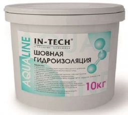 Шовная гидроизоляция IN-TECK AQUALINE, ведро 10кг