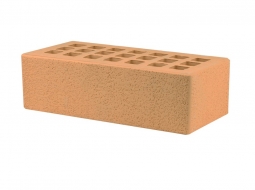 Кирпич лицевой керамический «Медовый» «Пена» пустотелый одинарный