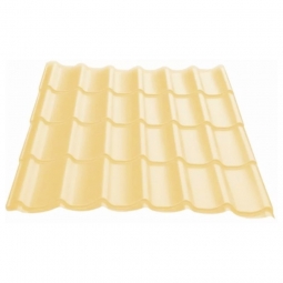 Металлочерепица Монтеррей Светлая Слоновая кость RAL 1015