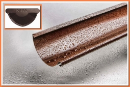 Желоб водосточный RR-32 Темно-Коричневый