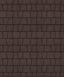 Тротуарная плитка Поревит Абрис Гранит Коричневый 60 мм 5 плит