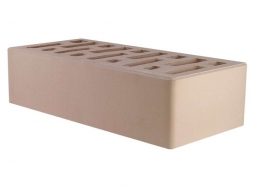Кирпич лицевой керамический Слоновая кость пустотелый одинарный