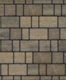 Тротуарная плитка Поревит Старый город Базальт, 40 мм 3 плиты