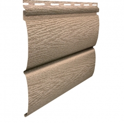 Сайдинг Ю-Пласт Тимбер-Блок Ясень Золотистый