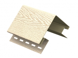 Наружный угол Ю-Пласт Тимбер-Блок Ясень золотистый