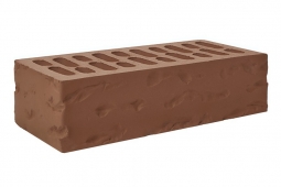 Кирпич лицевой керамический Шоколад «Орех» пустотелый одинарный