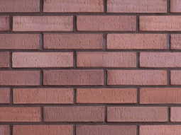 Кирпич лицевой клинкерный «Бордовый» «Риф» пустотелый одинарный