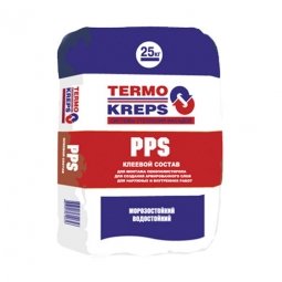 Клеевая смесь Крепс PPS для плит из пенополистерола 25кг